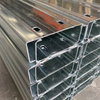 0.2-30mm Steel building forming machine c channel steel channels galvanized galvanised steel c channel