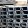 High Quality Material Pre-galvanized Uni Strut Brackets Hot Rolled U Beam Stainless Steel C Channel Steel