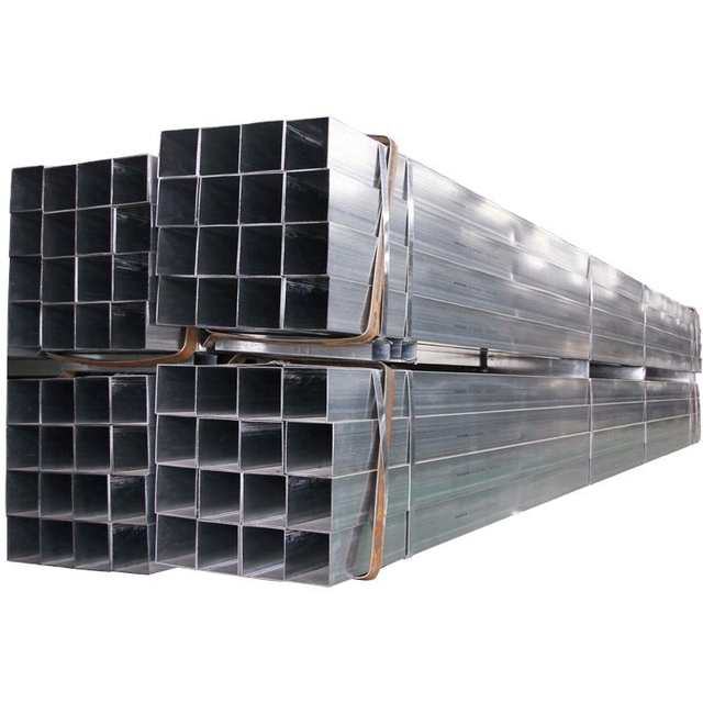 Galvanized square rectangular Hollow Section ERW Square Carbon Steel Pipe and Tube