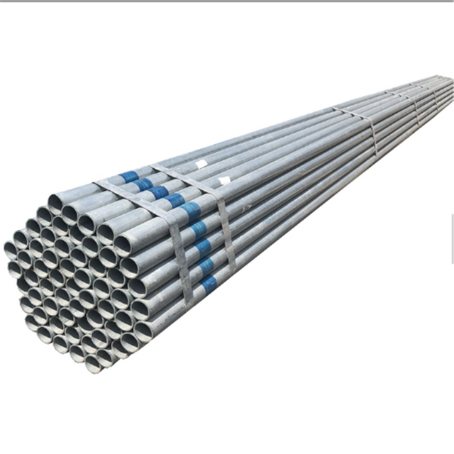 Cold Rolled Round Hollow Section Metal Tube Gi Iron Pre Galvanized Steel Pipe