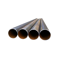 Mild Carbon Steel Straight ERW Welded Black Steel Round Pipe