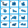 Steel tubing in different shapes