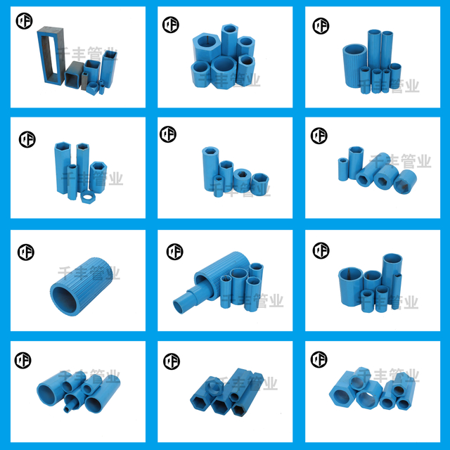 Steel tubing in different shapes